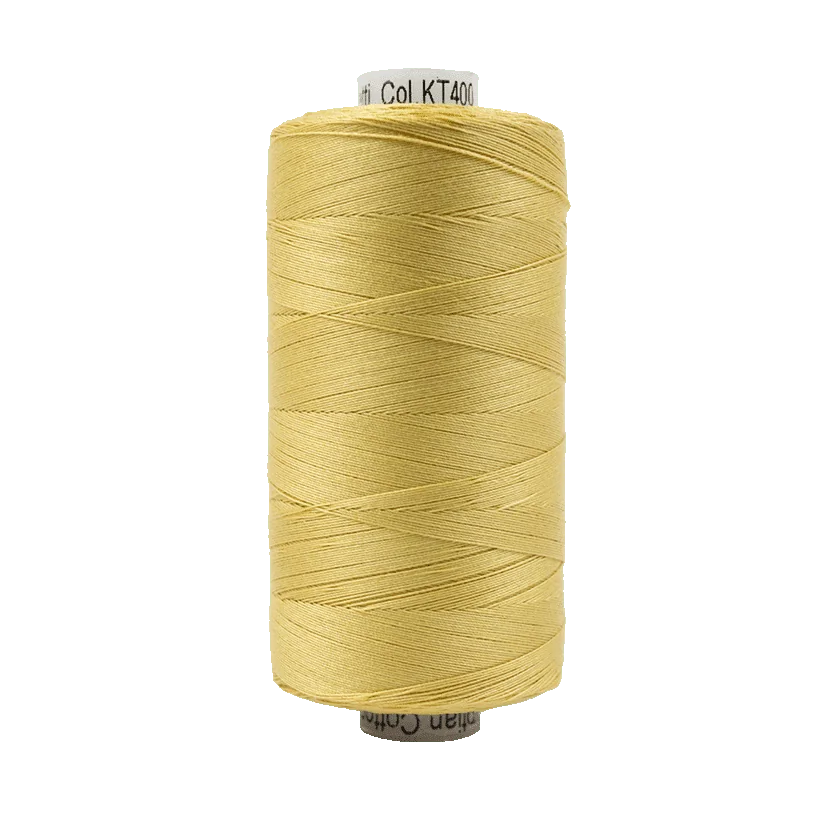 KONFETTI: 50wt Cotton 1094yds-Gold 400