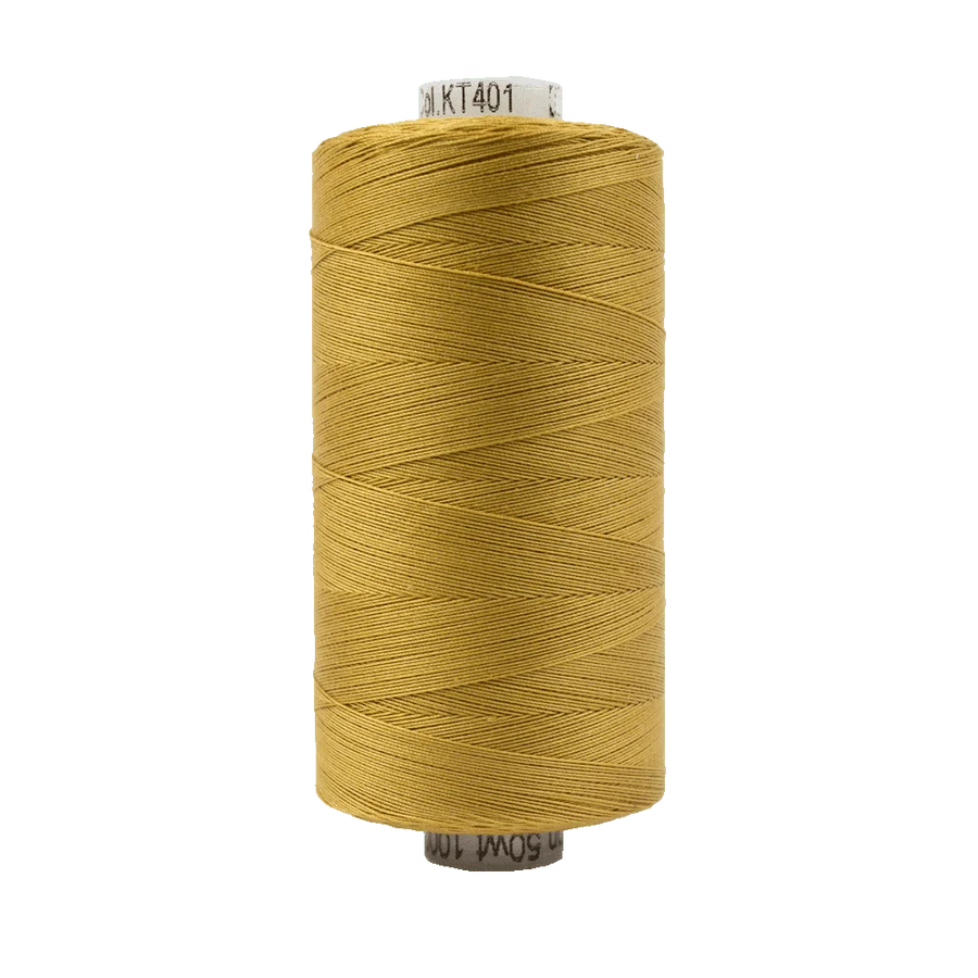 KONFETTI: 50wt Cotton 1094yds-Dark Gold 401