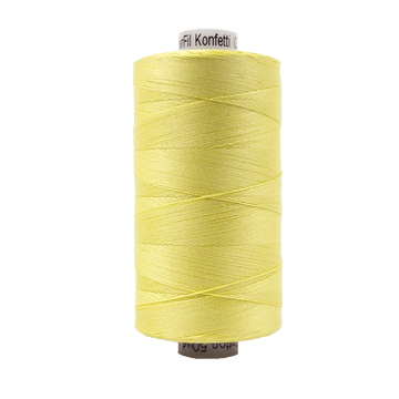 KONFETTI: 50wt Cotton 1094yds-Yellow 403