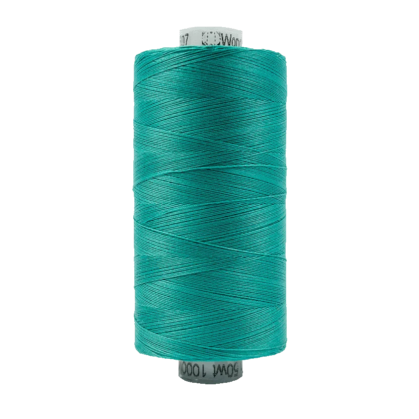 KONFETTI: 50wt Cotton 1094yds-Teal 607