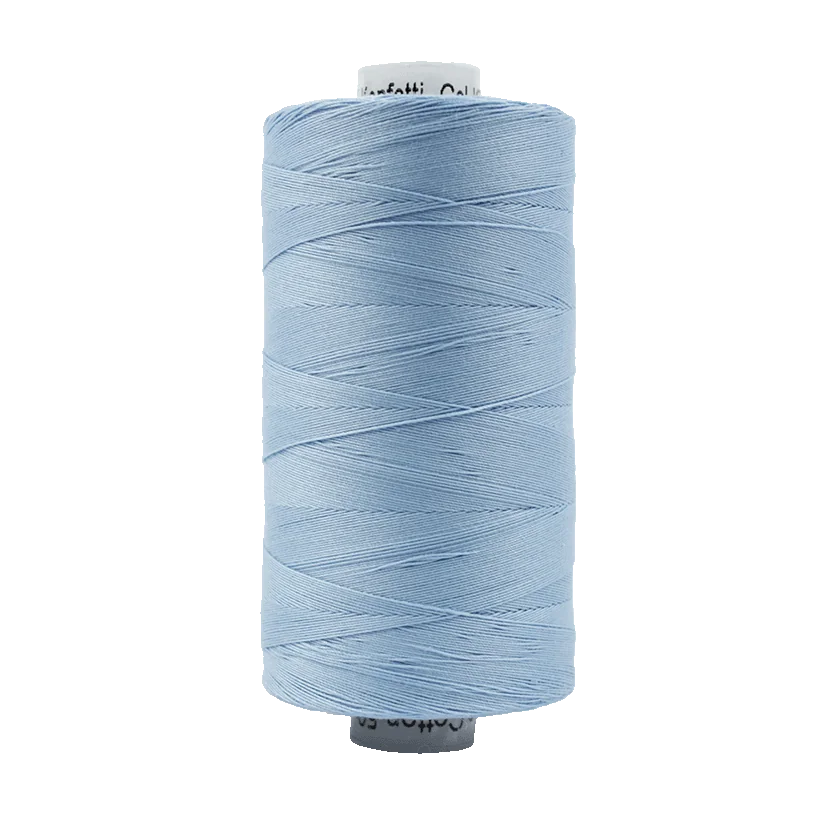 KONFETTI: 50wt Cotton 1094yds-Sky Blue 609