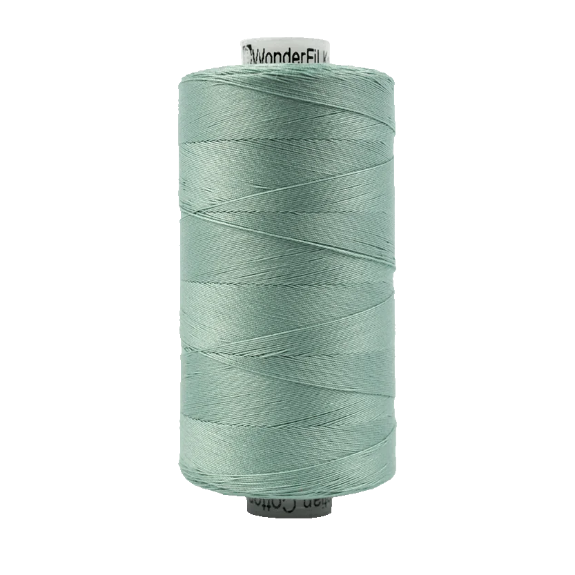 KONFETTI: 50wt Cotton 1094yds-Drab Teal 610