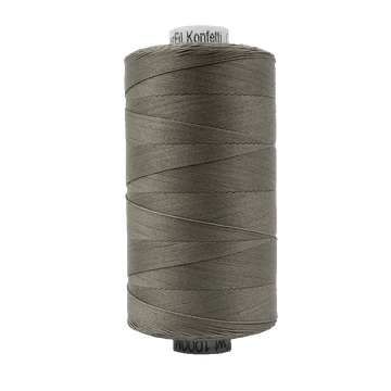 KONFETTI: 50wt Cotton 1094yds-Brown/Grey 804