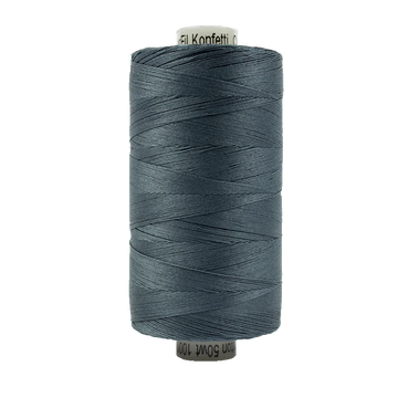 KONFETTI: 50wt Cotton 1094yds-Blue/Grey 904