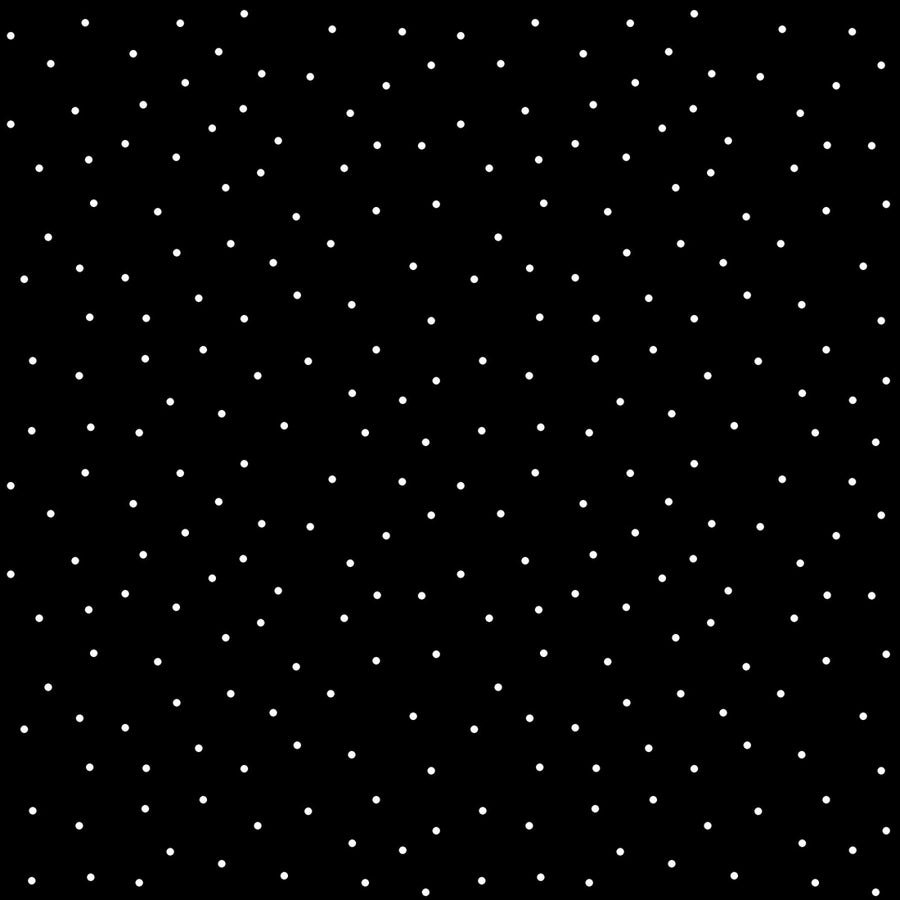 Kimberbell Basics: Tiny Dots: Black (1/4 Yard)