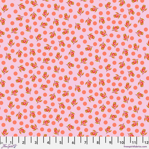 Tula Pink UNTAMED: Impending Bloom-Lunar (1/4 Yard)