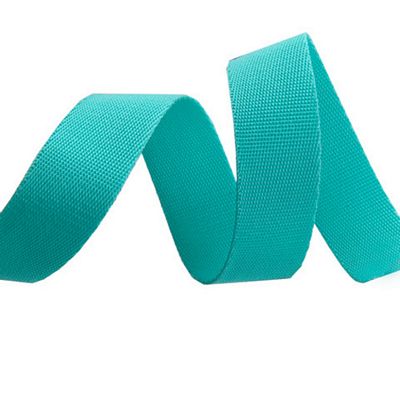 Tula Pink Webbing: 1 in- Spirit Teal