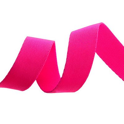 Tula Pink Webbing: 1 in- Cosmic Pink