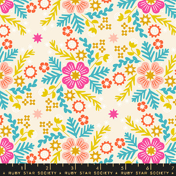 Ruby Star Society PIVOT: Wildflower-Natural (1/4 Yard)