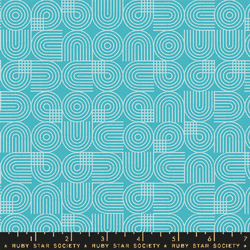 Ruby Star Society PIVOT: Burners-Dark Turquoise (1/4 Yard)