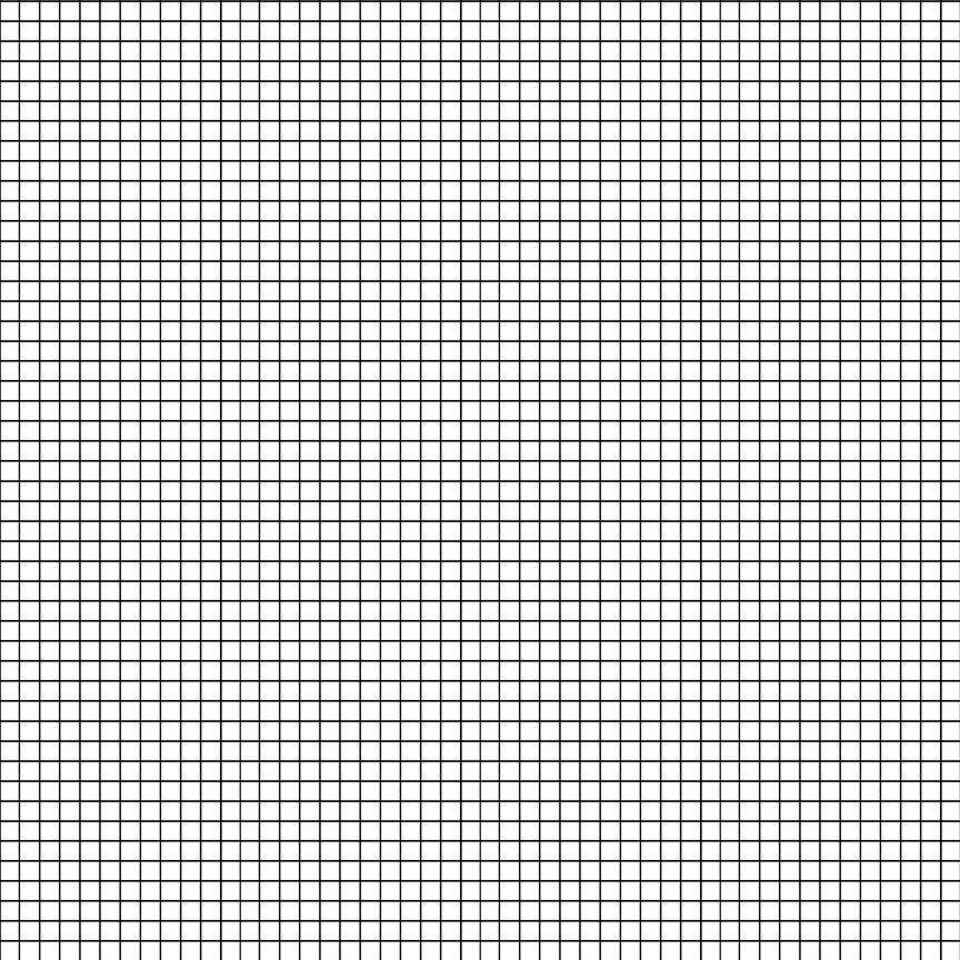 QUIET RIOT: Grid-White (1/4 Yard)