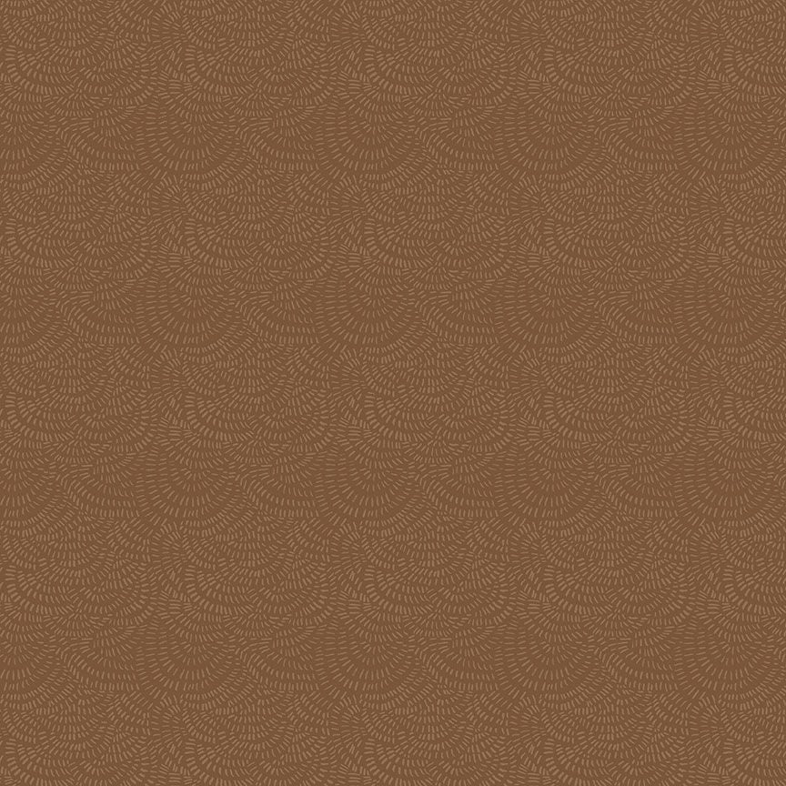 Dear Stella Bookish: Crimp-Toffee (1/4 Yard)