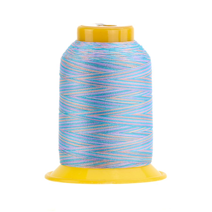 SOFTLOC: Wooly Polyester Variegated 1100yds- Bubble Wand 11