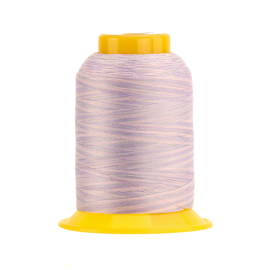 SOFTLOC: Wooly Polyester Variegated 1100yds- Pink Steel 39