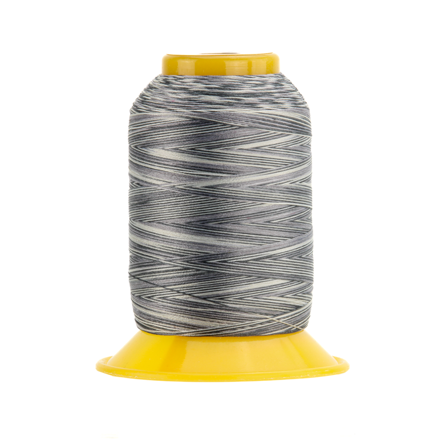 SOFTLOC: Wooly Polyester Variegated 1100yds- Silver Screen 33