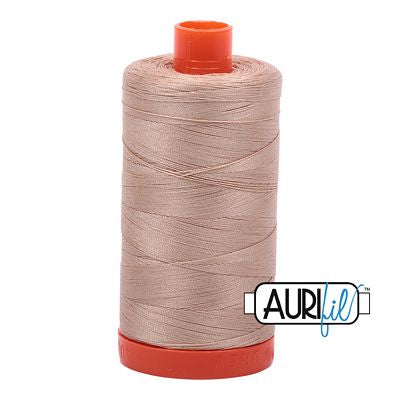 Aurifil: 50wt Cotton-Beige 2314