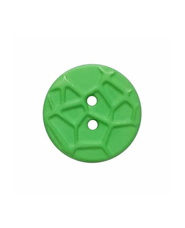 ROUND SMALL POLYAMIDE BUTTON WITH RAISED SPIDER WEB