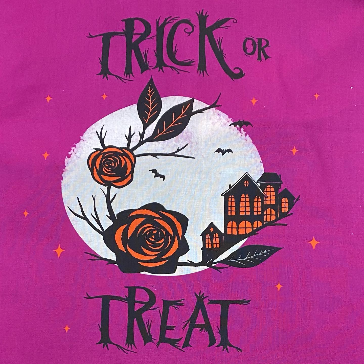 Ruby Star Society TRICK or TREAT Treat Panel BERNINA of Naperville