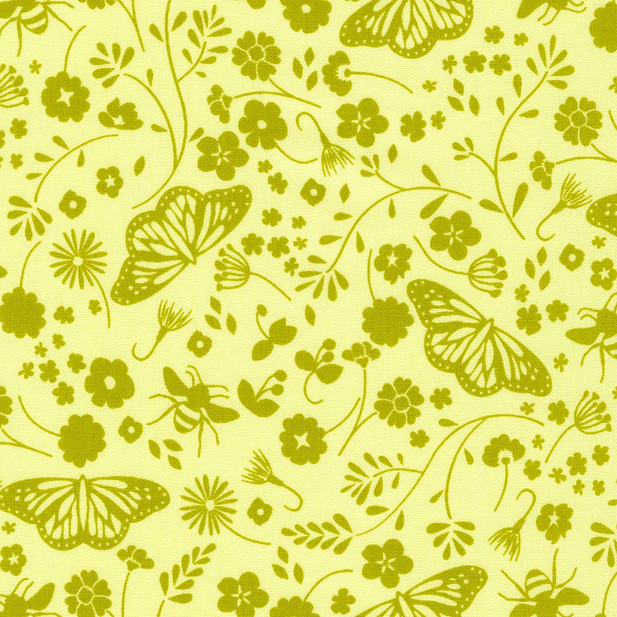 FISHERMAN'S BEND: Lemon (1/4 Yard)