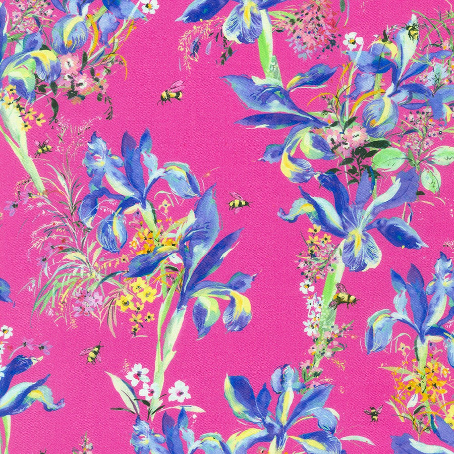 BEE FREE: FUCHSIA (1/4 Yard)