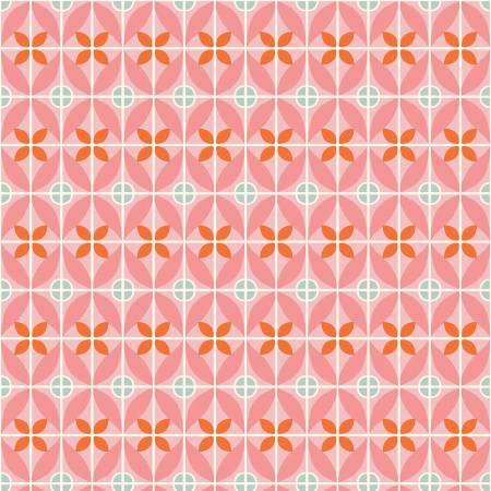 EDEN: Tile-Pink (1/4 Yard)