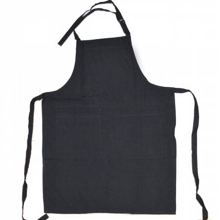 Apron Blank- Solid Black