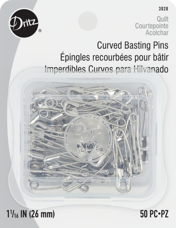 Curved Basting Pins